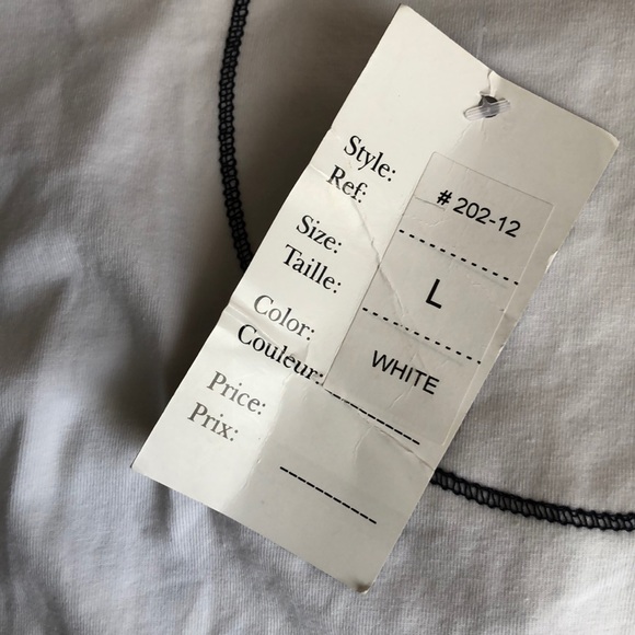 ORLY Sport Zipper blouse White and Navy BNT - Picture 4 of 4